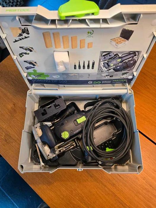 Festool Domino DF 500 na gwarancji