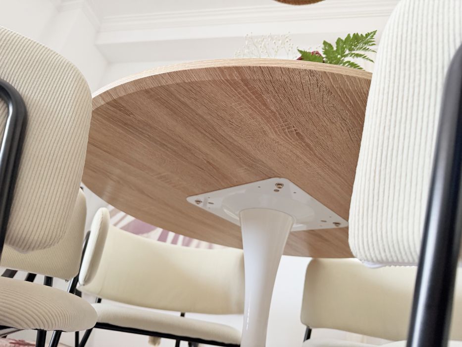 Mesa de jantar redonda