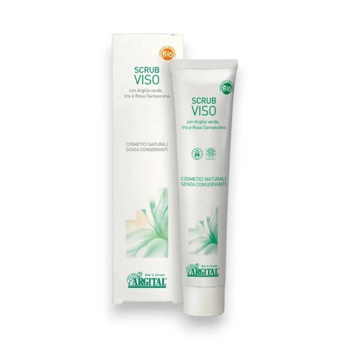 Naturalna maseczka-peeling z zieloną glinką i różą damasceńską – odnowa i blask