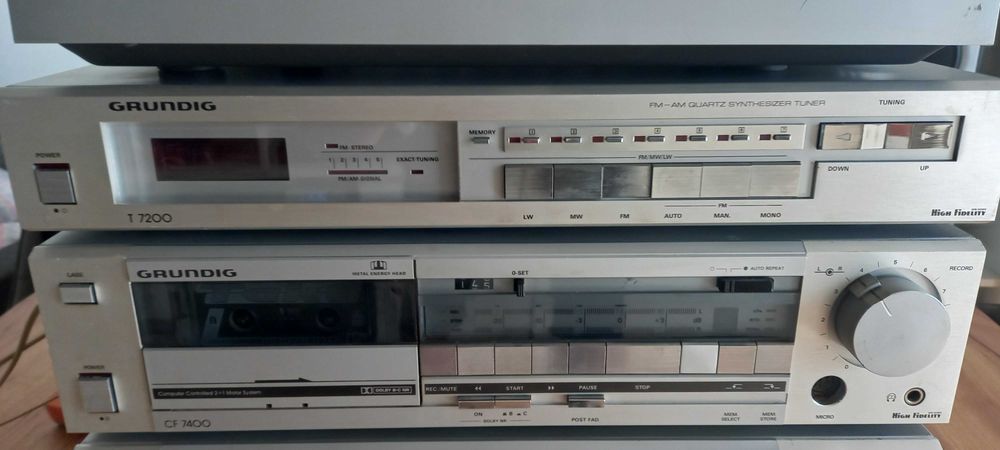 Grundig wieża V7200 CF7400 T7200 PS2750 zestaw