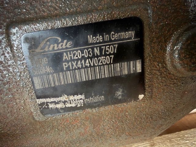 LINDE H 20 D kompletna oś napedowa h20.03n do wózka