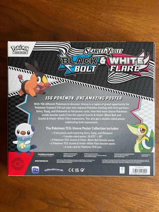 Pokémon “Black Bolt / White Flare” Poster Collection