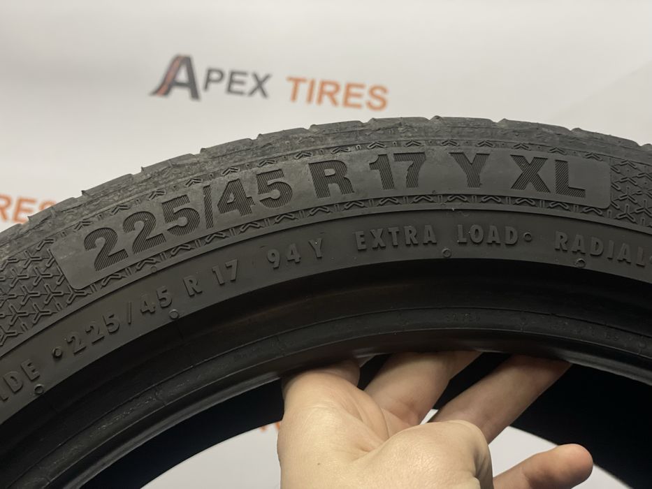 Продам шину розпаровку літо Barum 225/45 R17