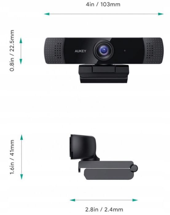 Kamera internetowa Aukey PC-LM1E Full HD 1080p