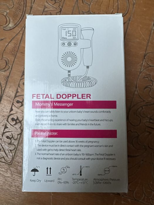 Doppler fetal batemento cardiaco