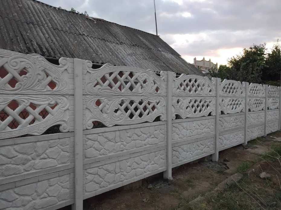 ДЕШЕВШЕ ВСІХ ОГОРОЖ - Бетонний паркан/Еврозабор - САМИЙ Дешевий Забор.