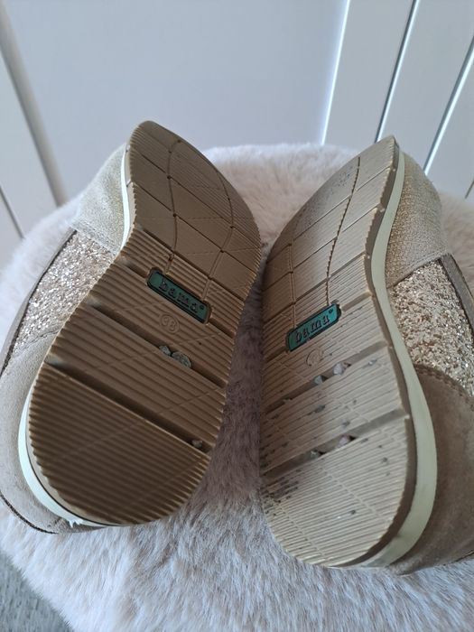 Buty skórzane damskie rozm. 38 (24 cm)