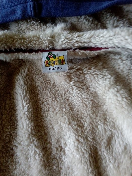 Bluza chłopięca ocieplana r.110/116