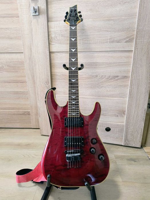Schecter Omen Extreme + おまけ付き Schecter Omen Extreme-FR BCH - Schecter - Gitary elektryczne