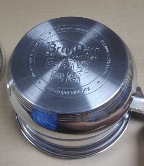 Rondel stalowy z pokrywką 1,5L