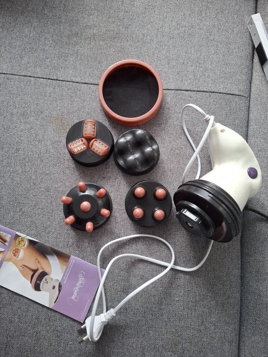 Masażer antycellulitowy Body Innovation – zestaw końcówek, sprawny