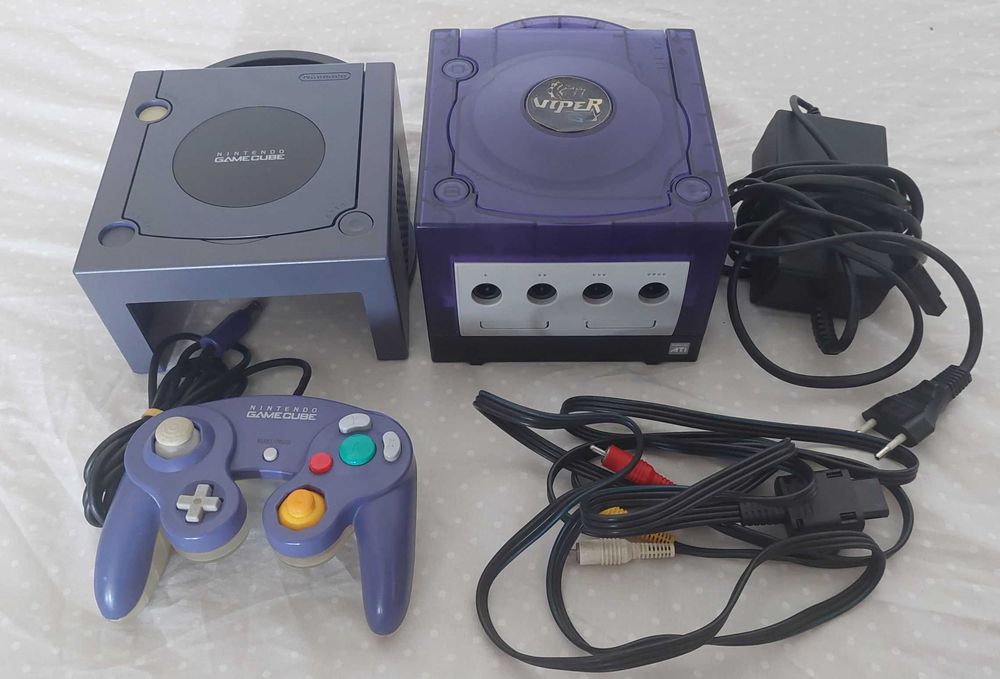 Gamecube desbloqueada e customizada