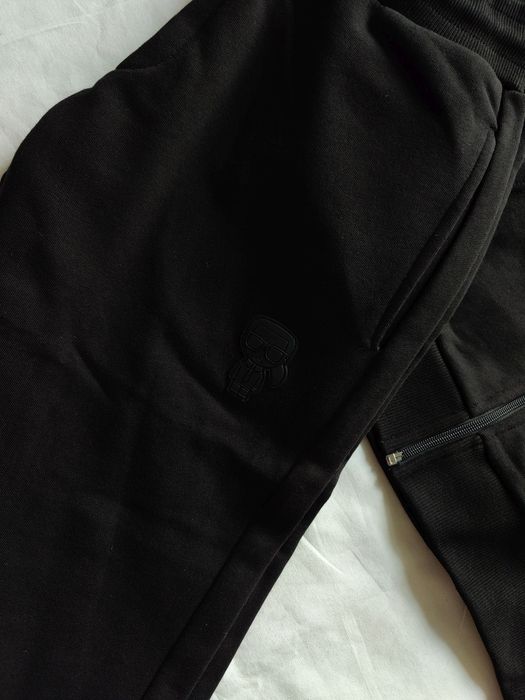 Dres męski komplet Karl Lagerfeld czarny premium