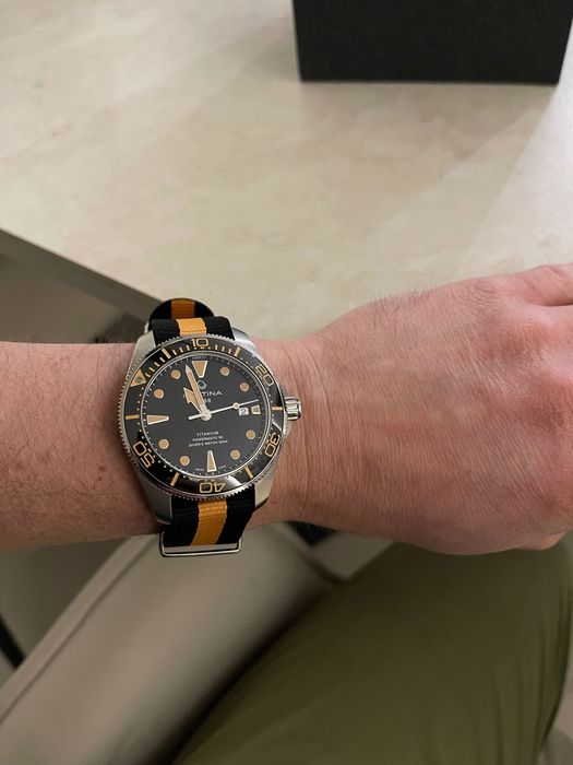 Certina DS action diver titanium 43mm