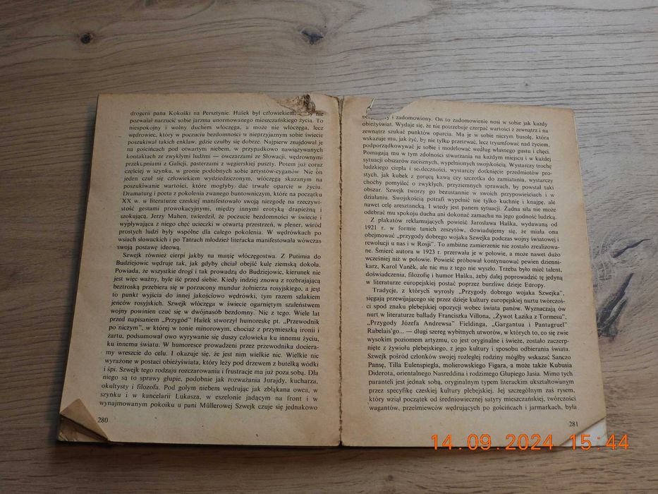 Przygody dobrego wojaka Szwejka. J. Hasek. Tom III i IV