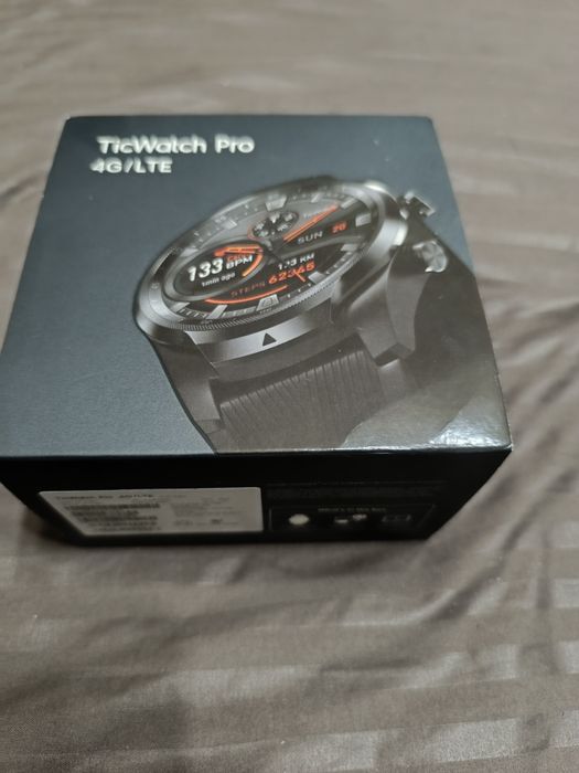 Смарт часы MOBVOI TicWatch Pro 4G/LTE NFC 45mm Black