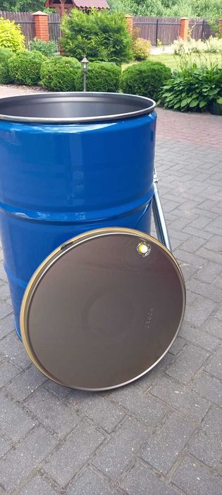 Na Wode lub Miód  Beczki 200l Nowe Metalowe