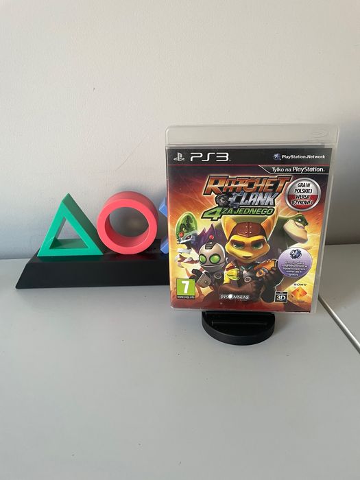 Gra Ratchet clank 4 za jednego dubbing pl ps3 playstation sprawna