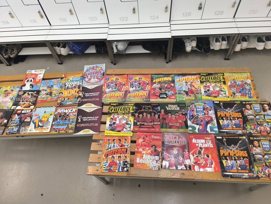 Cadernetas Panini Fome de Vencer Sporting/ Benfica / marvel