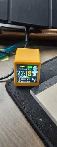 Розумна Wi-Fi метеостанція з кольоровим TFT-дисплеєм