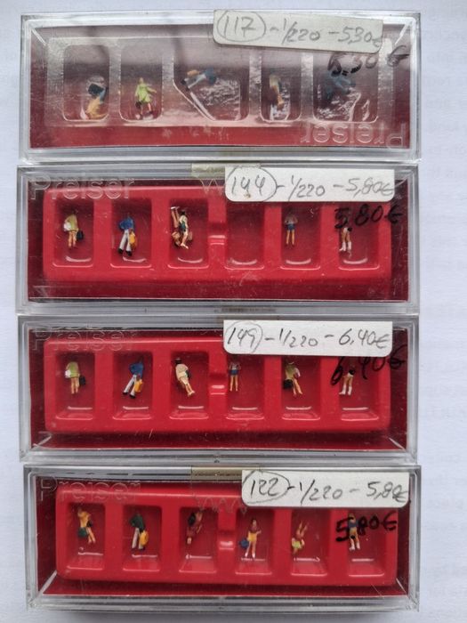 Figuras/pessoas/animais para maquetas-modelismo-miniaturas-maquetismo