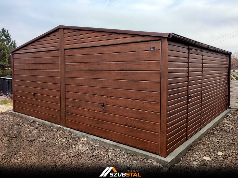 Garaż blaszany 6x5 6x6 9x5 9x6 12x6 PRODUCENT seria Premium Line