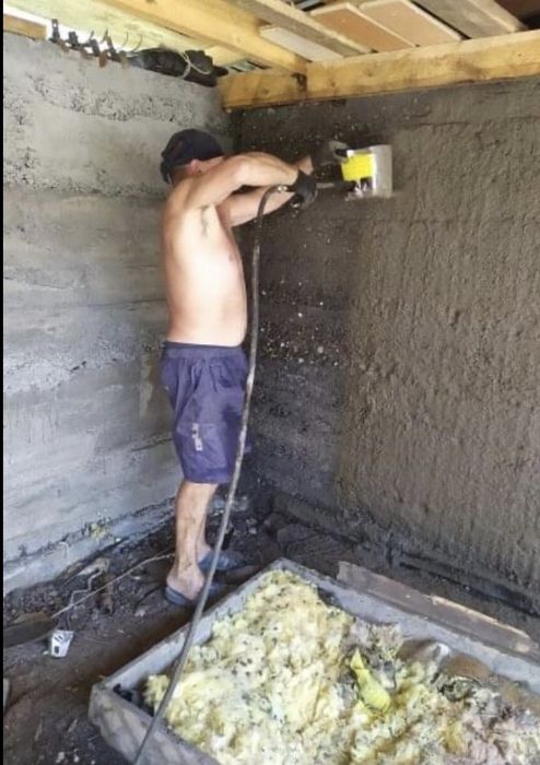 Projetor de reboco, chapisco, argamassas