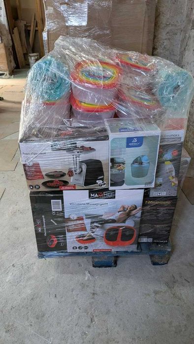 Мікс товар на палеті: електроніка, кухонна техніка – Акція! 172 кг