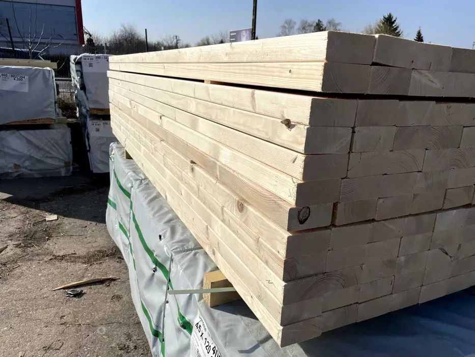 Kantówka 45x95  C-24 Drewno konstrukcyjne ,sucha kantówka TANIO