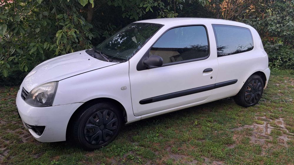 Renault Clio, 1.5 dci, 2007, biała perła