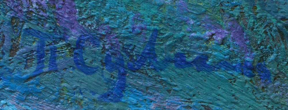 Школа А.Шовкуненко - Сулименко Петр (1914-1996) Карпаты. х/м Карпати