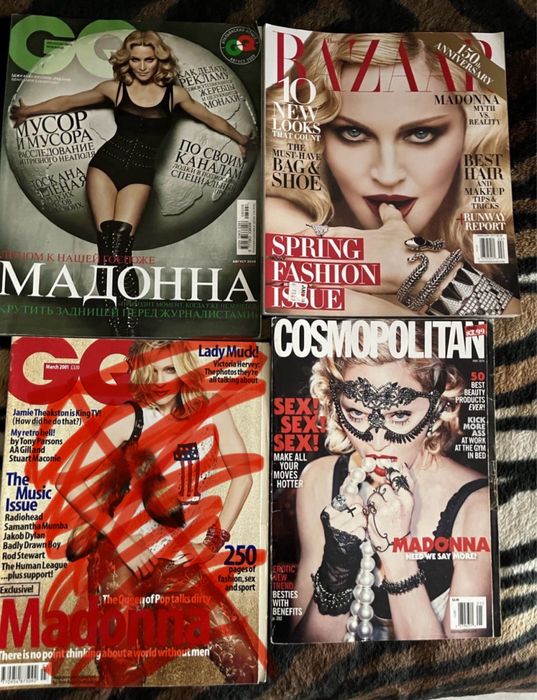 Vogue Legndary UK / Germany Vogue New luxury / Madonna / Margot Robbie/ Diane Kruger Tatler Cosmopolitan GQ Vanity Fair