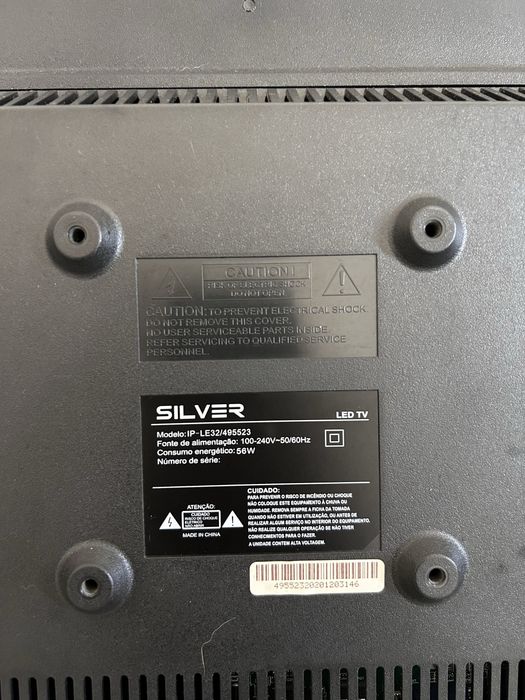 TV Led Silver 32” Polegadas