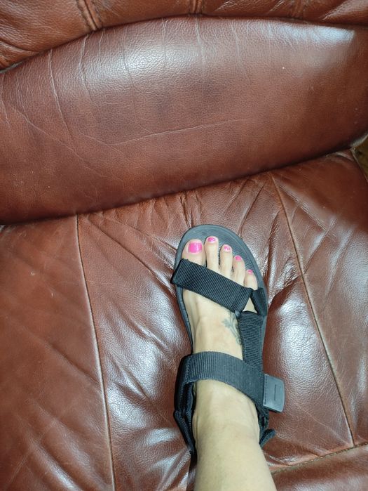 Camper sandały czarne ,zapinane na rzepy,41 roz