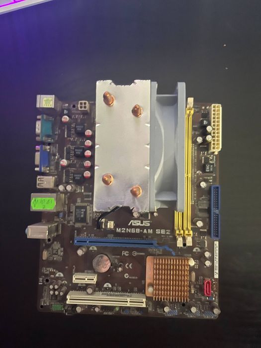Sprawny zestaw ASUS M2N68-AM SE2 + Phenom II X6 1045T + RAM + chłodzenie
