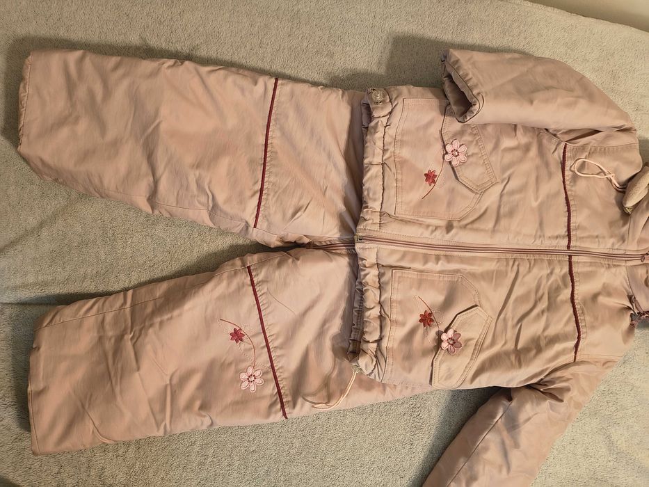 Kombinezon zimowy dla dziewczynki r. 98