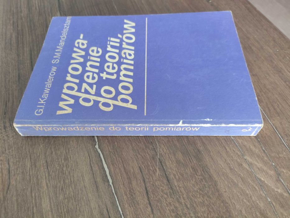 "Wprowadzenie do teorii pomiarów" Kawalerow, Mandelsztam