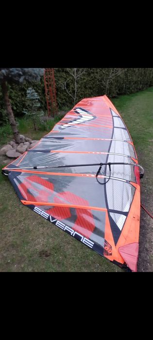 Żagiel Severne Reflex r8 + maszt windsurfing