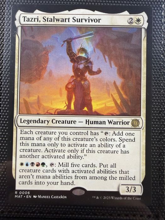 Magic: The Gathering - Tazri, Stalwart Survivor (Rare, Non-Foil)