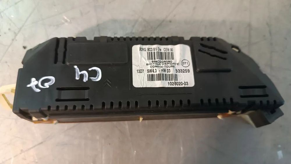 DISPLAY CITROEN C4  04-09 9662226080