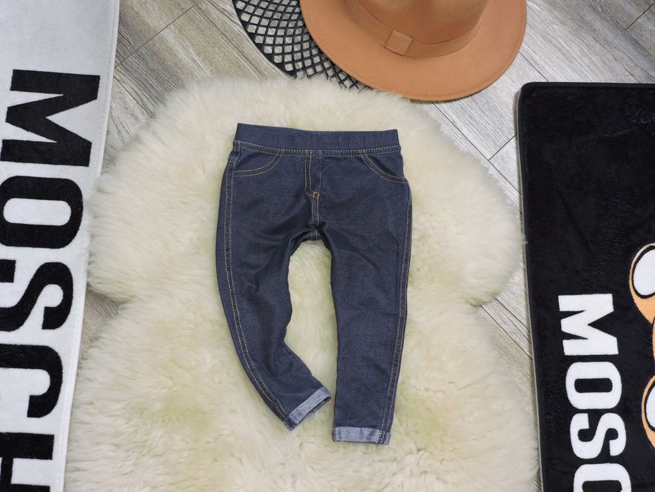Zara - legginsy ala jeans r 86