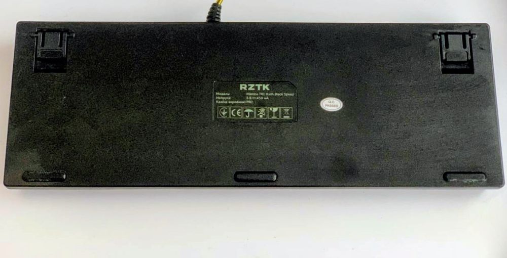 Игровая клавиатура RZTK Mamba TKL Kailh Black Speed USB