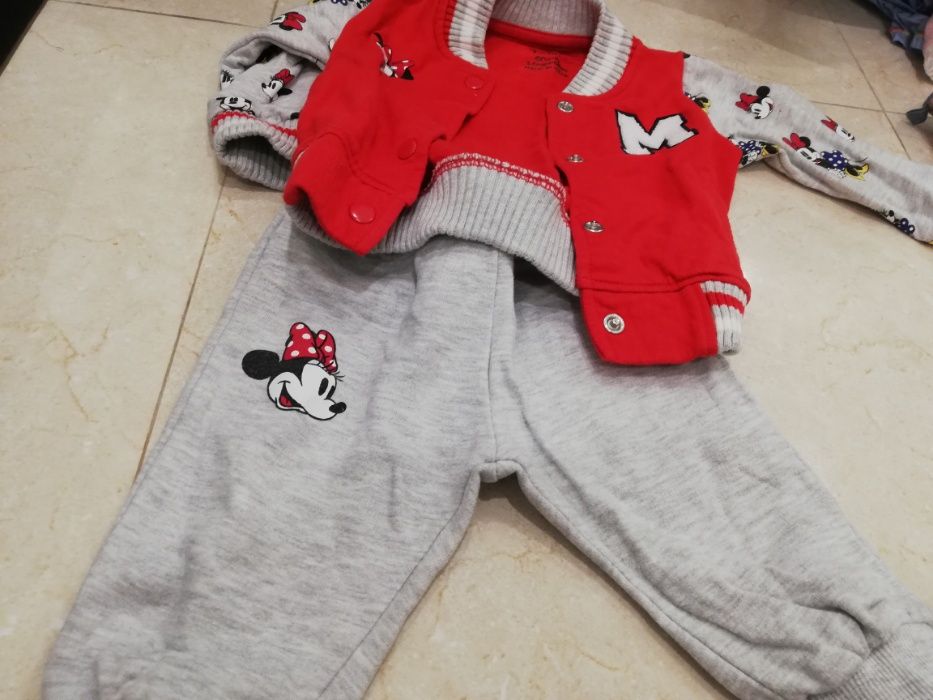 Conjunto da Minnie em excelente estado tamanho 3-6 meses