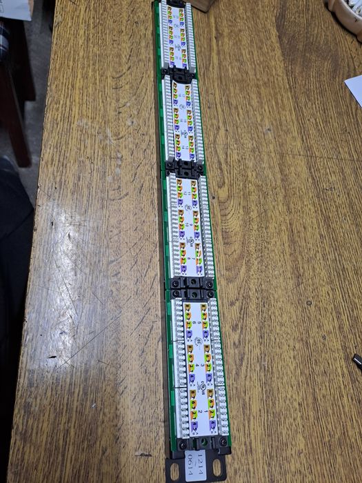 Патч панель Hyperline Cat 5.e