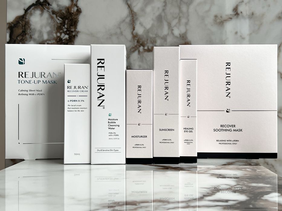 Rejuran healer rebalancing toner cream ampoule mask косметика набір