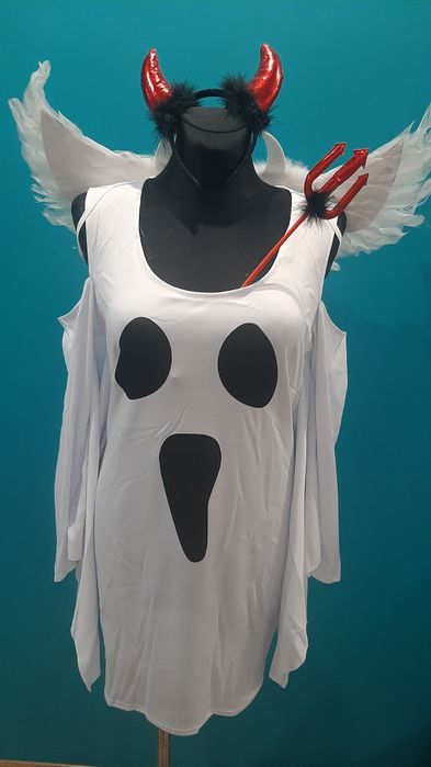 Nowy strój diabelski duszek, przebranie halloweenowe dla kobiety,r.L