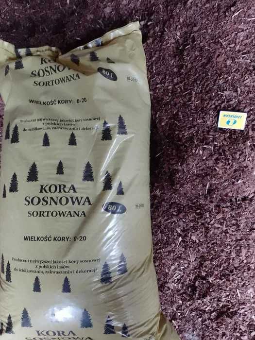 Kora pod borówkę sortowana od 0-0.5cm     okazja