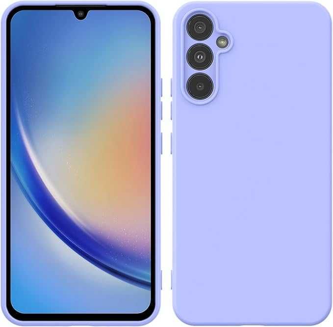 Etui Case Pokrowiec Obudowa Plecki Samsung Galaxy A34 Fioletowy