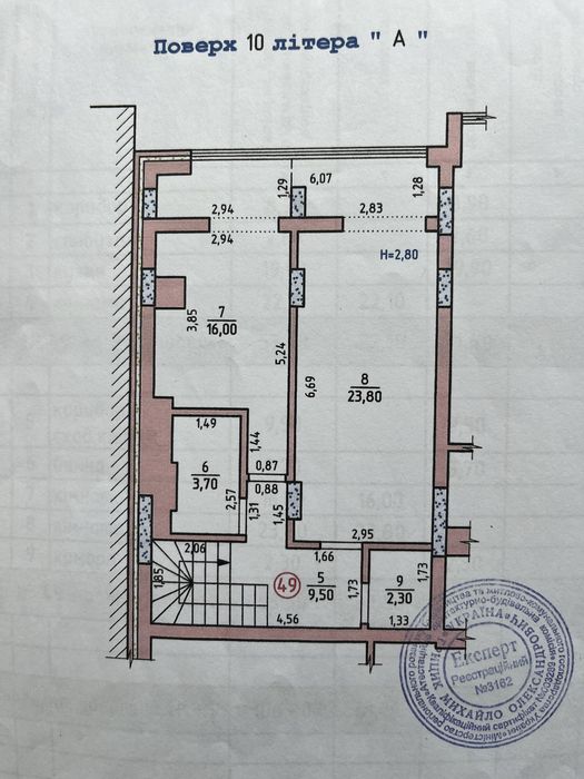Пентхаус в Зданому будинку - вул. Рівненська - БК «РомТісБуд»