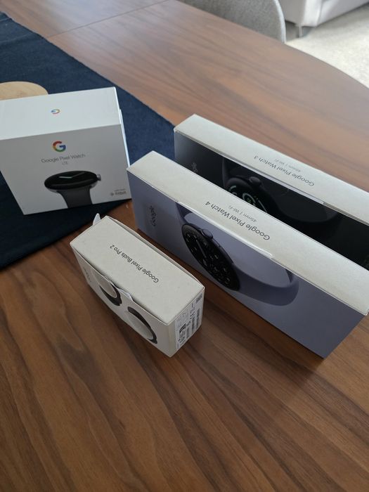 Google Pixel Watch 3 45mm LTE, Suunto, Amazfit GTS, Realme 5. Troca/retoma
